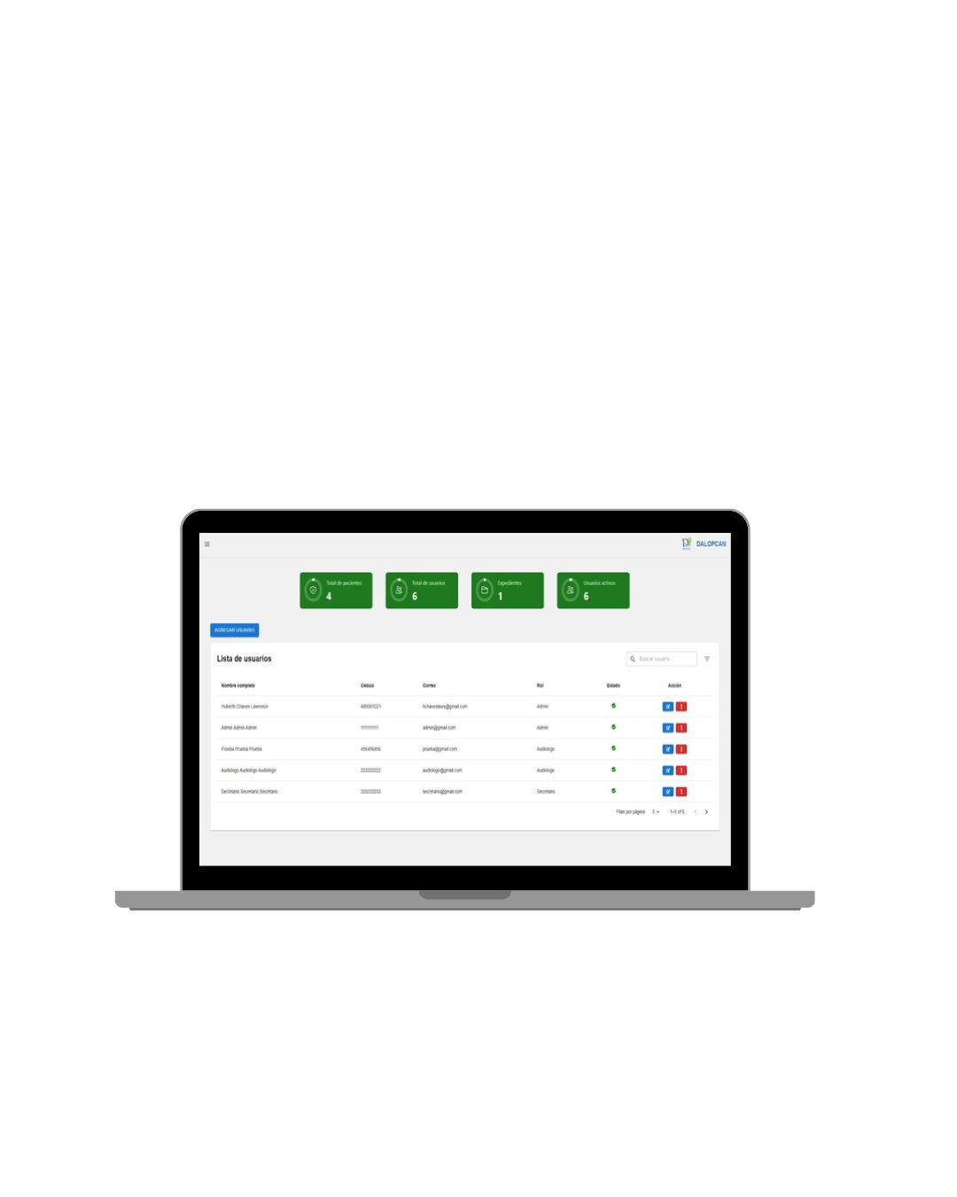 Sistema de expedientes