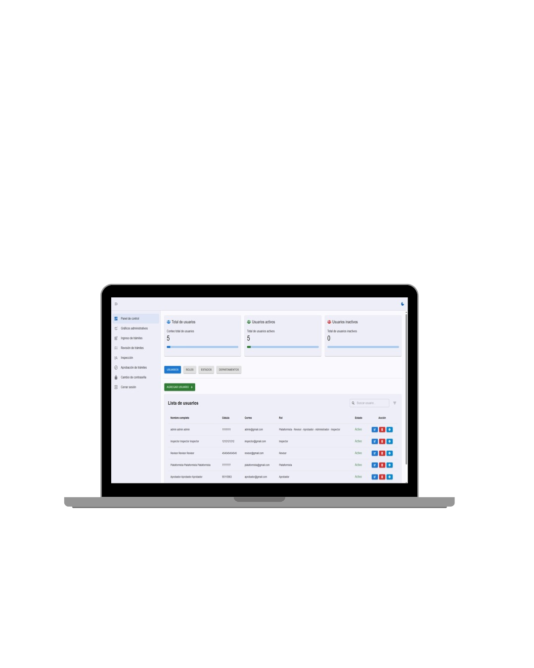 Gestor de formularios para Municipalidad de Limón