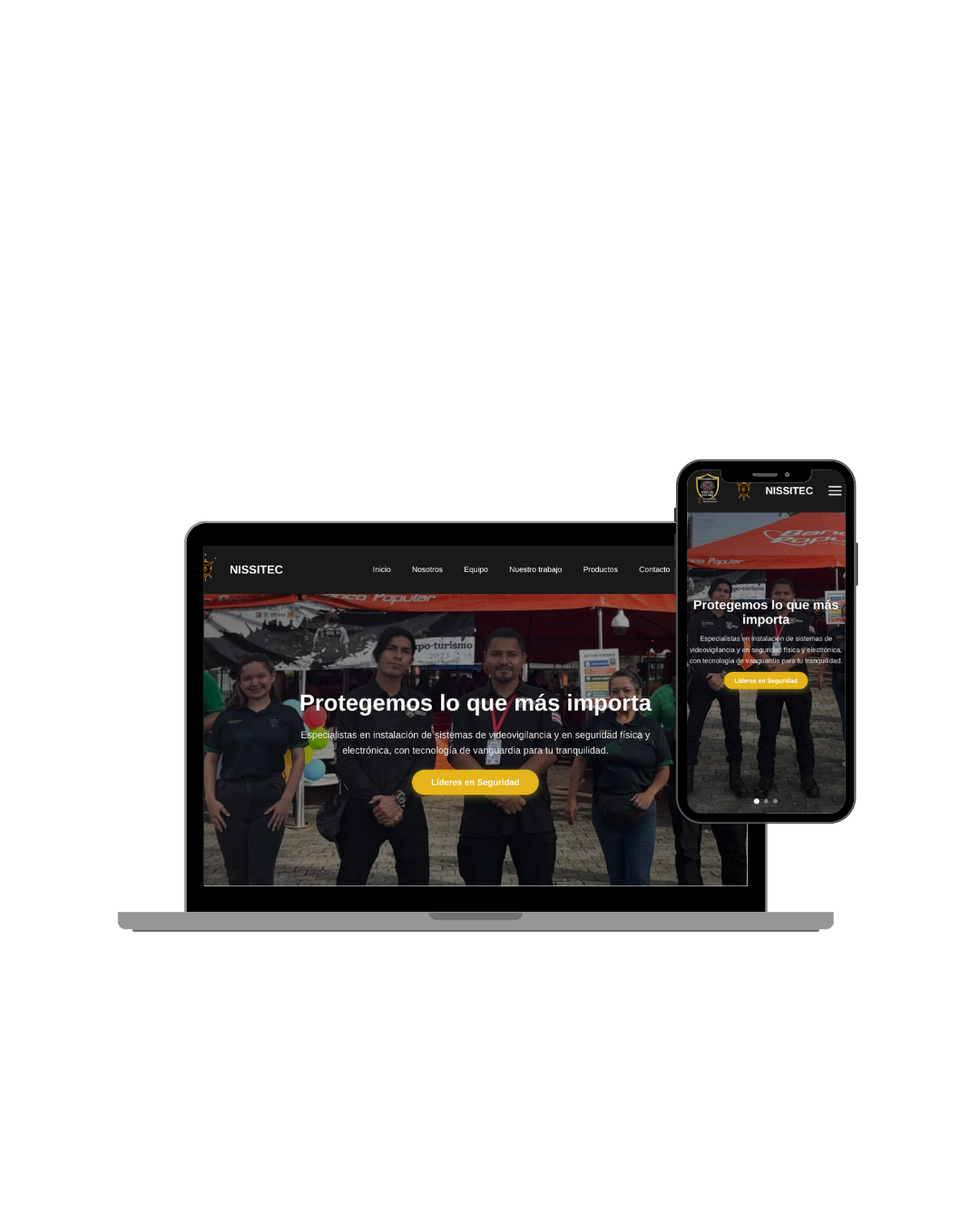 Página web para Nissi TEC